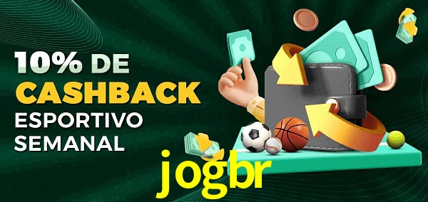 10% de bônus de cashback na jogbr